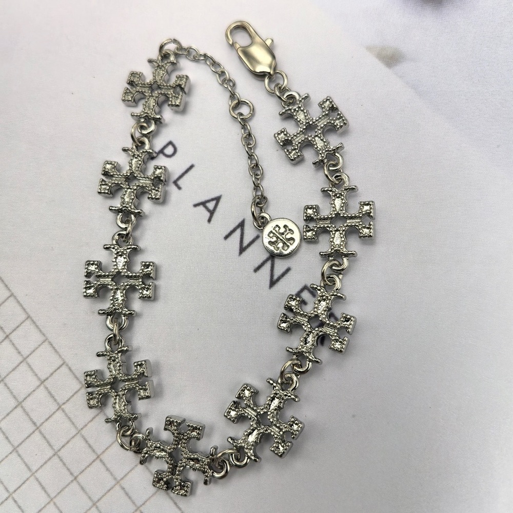 Tory Burch Elegant Silver Bracelet - image 4